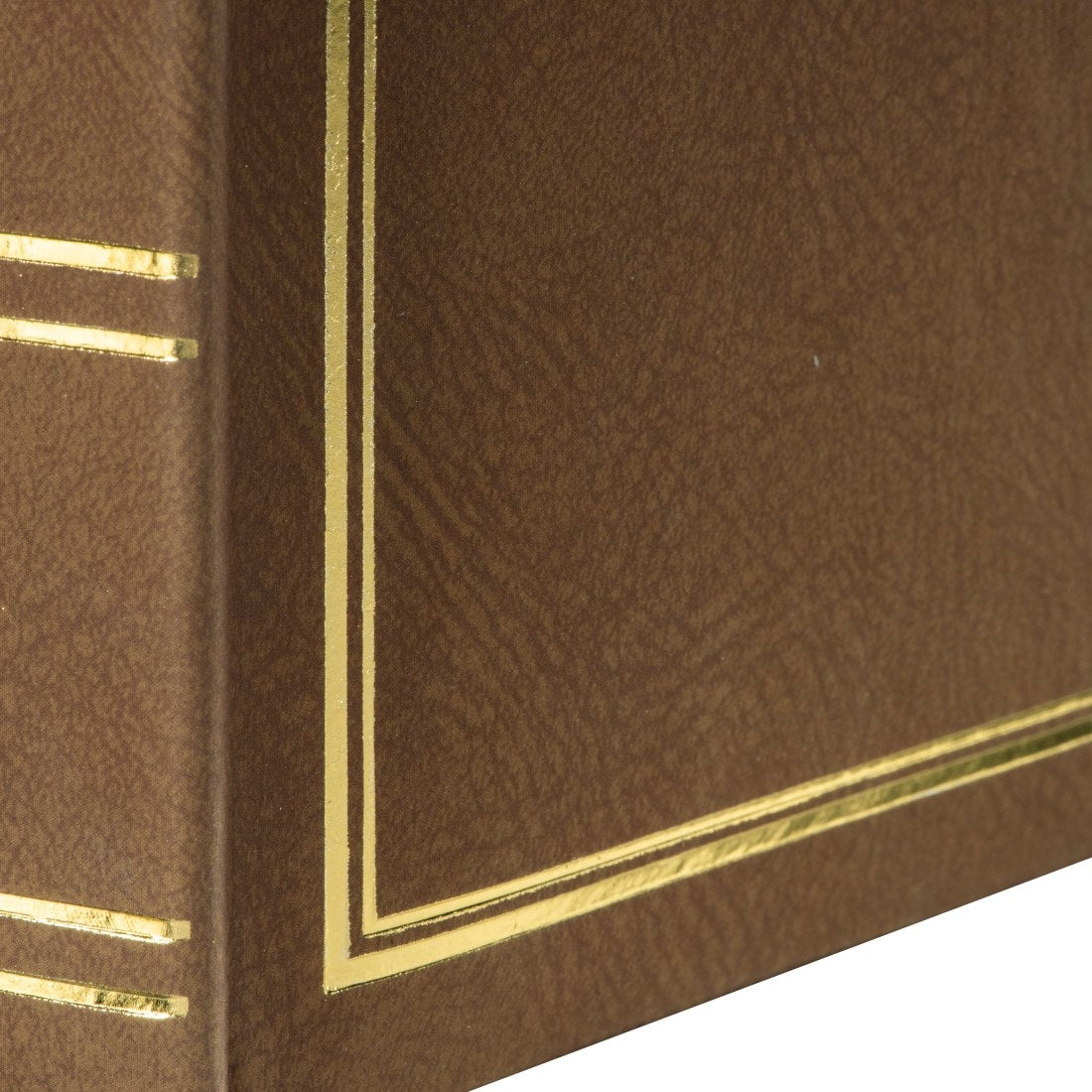 Hama London Photo Album, Brown, 80 Sheets, 10 x 15 cm, Cover Binding, 00007159