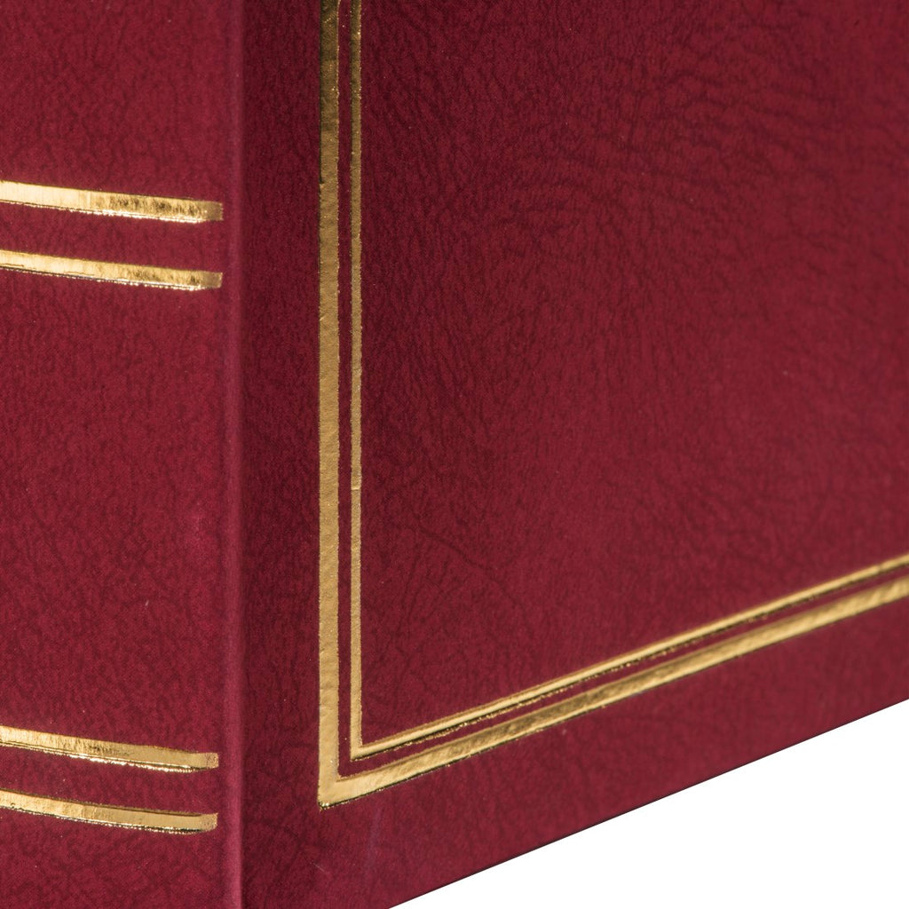 Hama London Photo Album - Red, 80 Sheets, 10 x 15 cm - Model 00007157