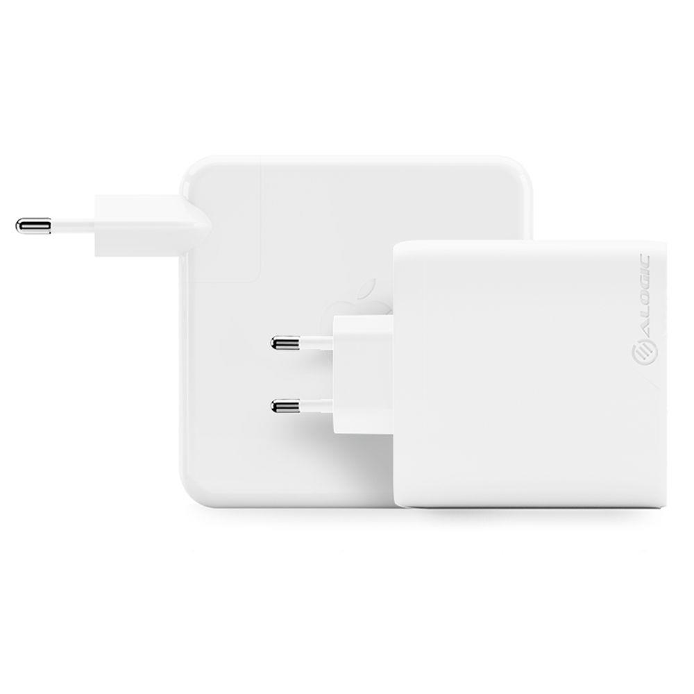 Alogic Ladegerät 100W 4 Port (2x USB-C, 2 x USB 3.0 A) white (WCG4X100-EU)