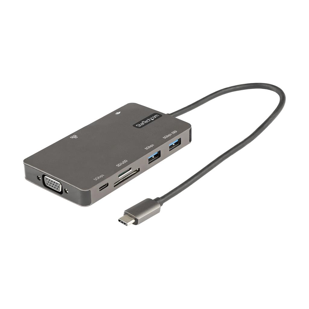 StarTech.com DKT30CHVSDPD Notebook-Dockingstation & Portreplikator Verkabelt USB 3.2 Gen 1 (3.1 Gen 1) Type-C grey (DKT30CHVSDPD)