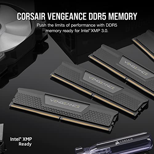 CORSAIR Vengeance - DDR5 - 32 GB Kit (2 x 16 GB) - DIMM 288-PIN - 5200 MHz/ PC5-41600 - CL40 - Unbuffered -