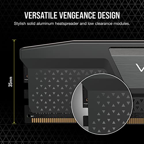 CORSAIR Vengeance - DDR5 - 32 GB Kit (2 x 16 GB) - DIMM 288-PIN - 5200 MHz/ PC5-41600 - CL40 - Unbuffered -