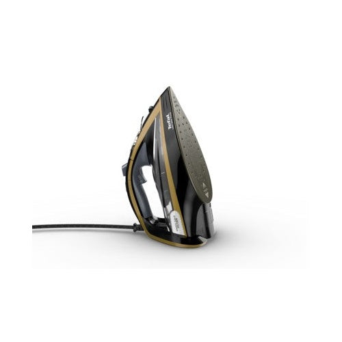 Tefal FV9865E0 Bügeleisen Trocken- & Dampfbügeleisen Durilium Selbstreinigende Grundplatte 3000 W Schwarz - Gold (FV9865) afbeelding 4