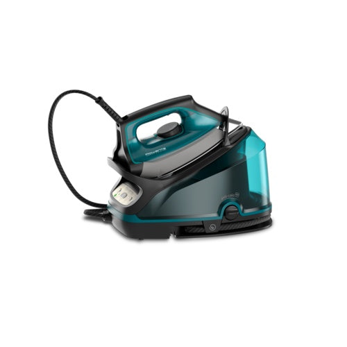 Rowenta DG7623 2200 W 1,1 l Microsteam 400 Grundplatte Schwarz - Blau (DG7623) afbeelding 1
