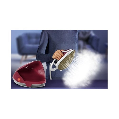 Tefal GV9220 Dampfbügelstation 2600 W Durilium AirGlide Autoclean soleplate Burgund - Weiß (GV 9220) afbeelding 4