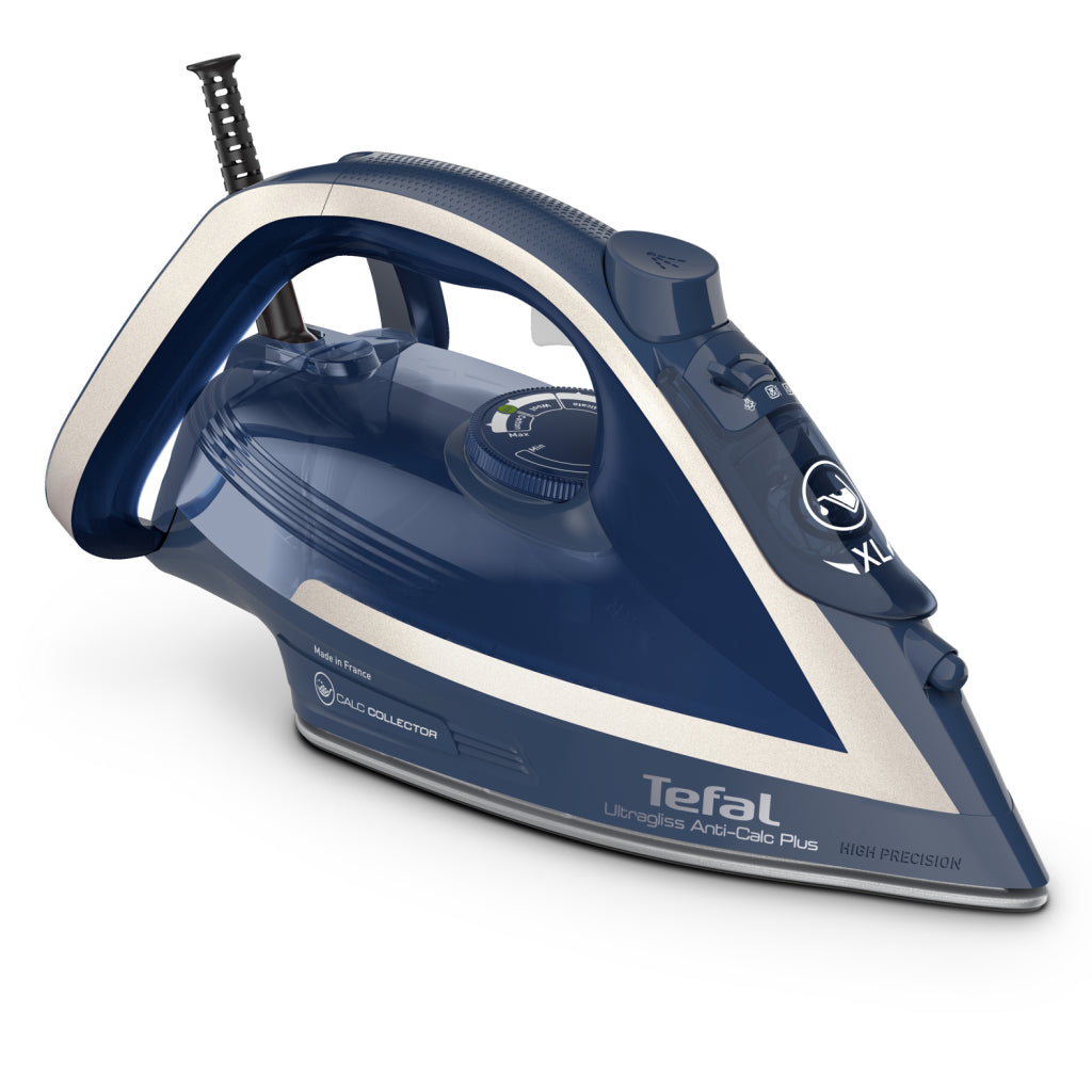 Tefal FV6830 Ultragliss Anti-Calc Plus Steam Iron 2800W Blue/Silver