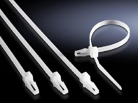 Rittal Cable Clamp - White (Pack of 100)