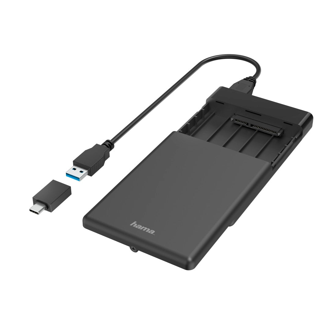 Hama 2.5" SATA Enclosure USB 3.2 Gen 1 Black (00200760) 6Gb/s