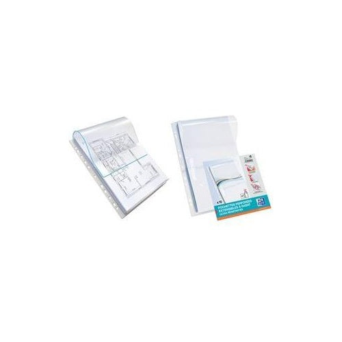 ELBA Hüllen Dor'Plan, mit Dehnfalten 20 mm, farblos aus PVC 0,30 mm, oben offen (100207011) - 3148240011589 - image 1