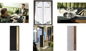 sigel Drink Folder with Screen Print A4 Light Grey RPET GM221