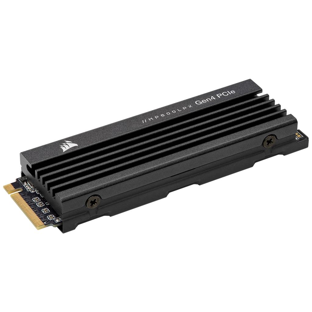 CORSAIR MP600 PRO LPX SSD 2TB Internal M.2 2280 PCIe 4.0 x4 NVMe 256-bit AES Integrated Heatsink (CSSD-F2000GBMP600PLP)