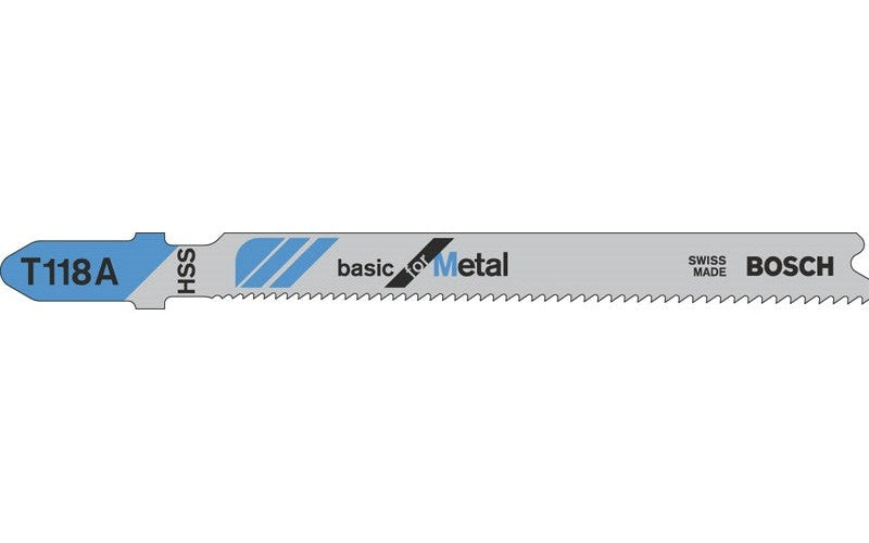 Bosch 2 608 631 964 jigsaw/scroll saw/reciprocating saw blade Jigsaw blade High-Speed Steel (HSS) 100 pc(s) afbeelding 3
