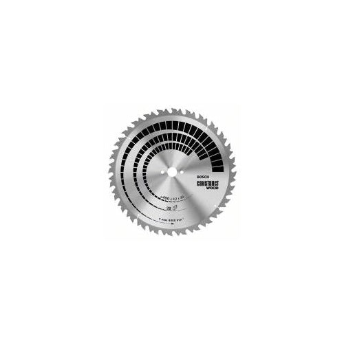Bosch Kreissägeblatt Construct Wood, 400 x 30 x 3,2 mm, 28 2608640703 Durchmesser: 400 x 30 mm Dicke:3.2 mm Sägeblatt (2608640703) afbeelding 1
