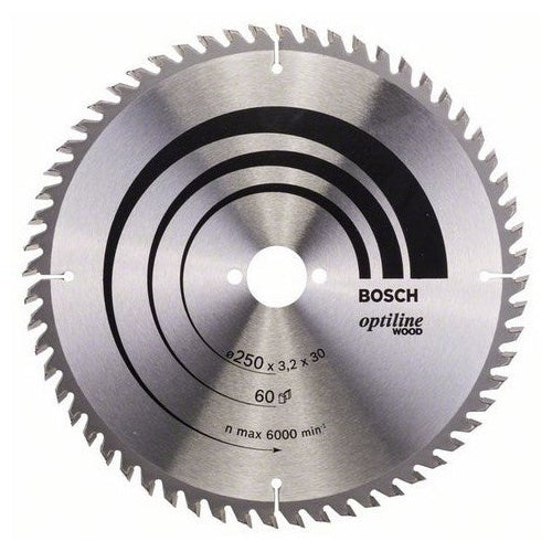 Bosch 2 608 640 729 circular saw blade 25 cm 1 pc(s) afbeelding 1