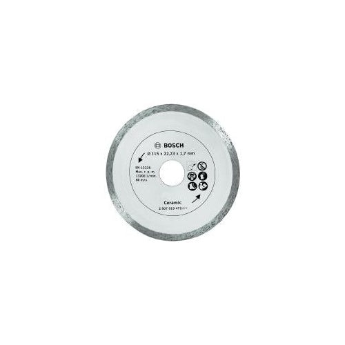 Bosch - Diamant-Schneidscheibe - für Keramik - 115 mm - für UniversalGrind 18V-75 afbeelding 1