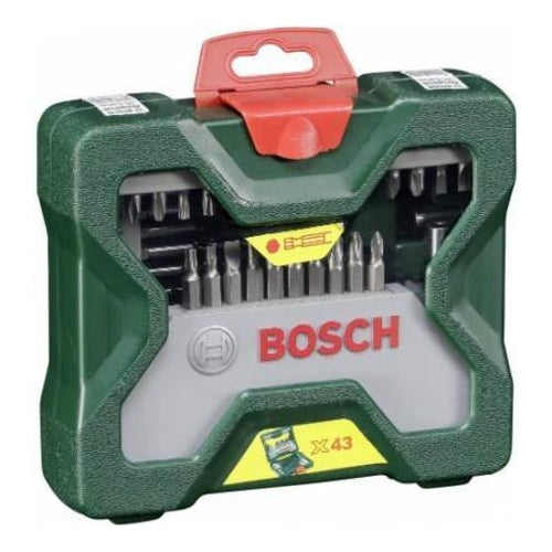 Bosch X-Line - Schraubendreher- und Bohreinsatzset - 43 Stücke - torx, phillips, pozidriv, slot - 7 mm, 8 mm, 10 mm, 13 mm afbeelding 1
