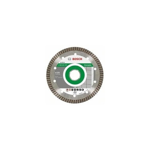 Bosch Best for Ceramic Extraclean Turbo - Diamant-Schneidscheibe - für Keramik, Porzellan, Feinsteinzeug, harte Keramik - 125 mm (2608602479) afbeelding 1