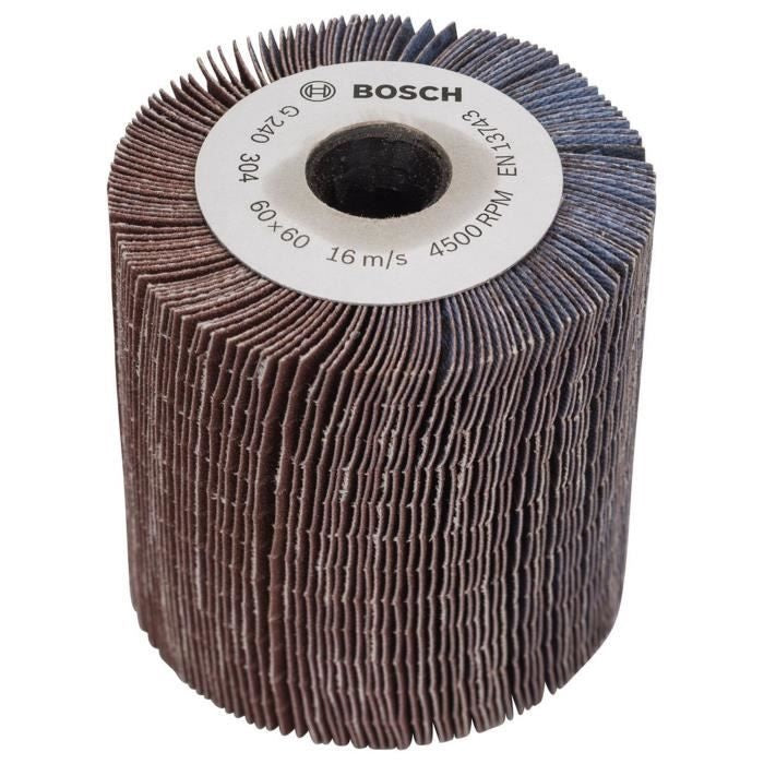 Rouleau lamelle Bosch - (Surface courbe, Grain 240, Accessoires pour PRR et TEXORO) afbeelding 1
