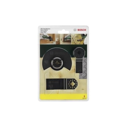 Bosch Accessories 2607017323 PMF Multifunktionswerkzeug-Zubehör-Set 3teilig 1 Set afbeelding 1