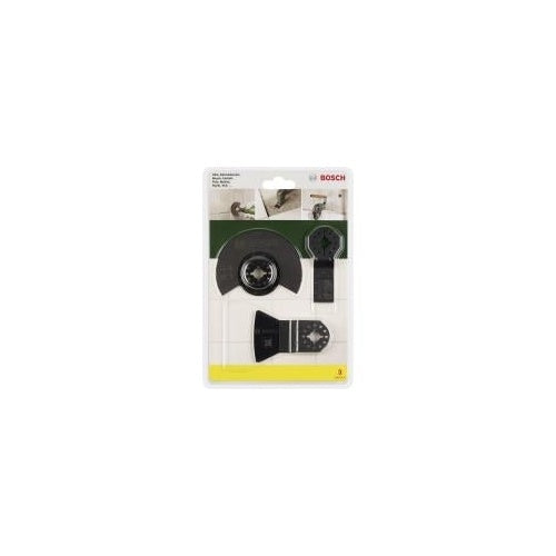 Bosch - Blattset für Multifunktionswerkzeug - für Fliesen - 3 Stücke - Starlock afbeelding 1