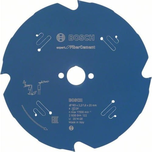 Bosch Expert for Fiber Cement - Kreissägeblatt - für fiber cement - 165 mm - 4 Zähne (2608644122) afbeelding 1