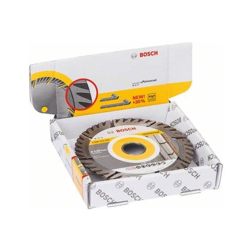 Bosch Standard for Universal - Diamant-Schneidscheibe - für Beton, Mauerwerk - 125 mm (Packung mit 10) (2608615060) afbeelding 1