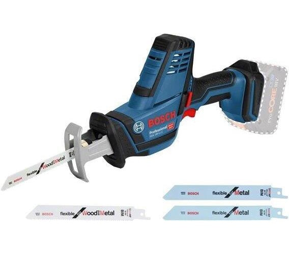 Bosch Professional Akku-Säbelsäge GSA 18 V-LI C, Solo Version ohne Akku & Ladegerät, im Karton (06016A5004) afbeelding 1