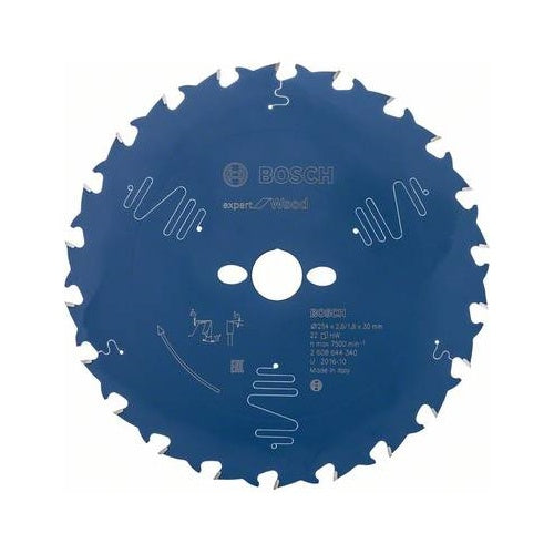Bosch Expert for Wood - Kreissägeblatt - für Holz - 254 mm - 22 Zähne afbeelding 1