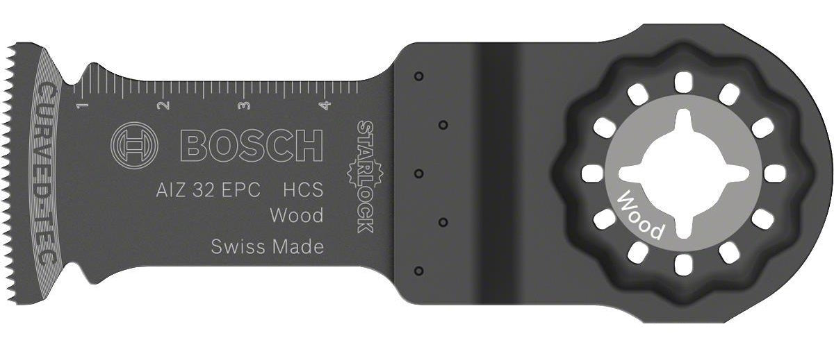 Bosch Starlock AIZ 32 EPC - Tauchsägenschneidblatt - für Holz, Weichholz - 10 Stücke - Breite: 32 mm afbeelding 1