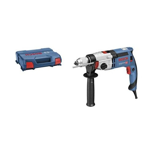 Bosch GSB 24-2 Professional - Schlagbohrhammer - 1100 W - 2 Geschwindigkeiten - Bohrfutterschlüssel 13 mm - 40 N·m (060119C801) afbeelding 1