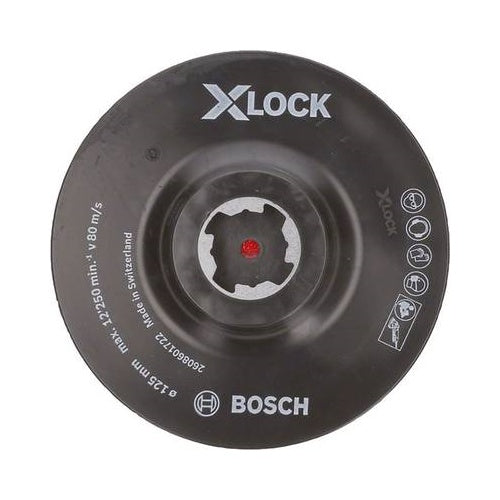 Bosch Hook and Loop - Stützteller - 125 mm - X-LOCK (2608601722) afbeelding 1