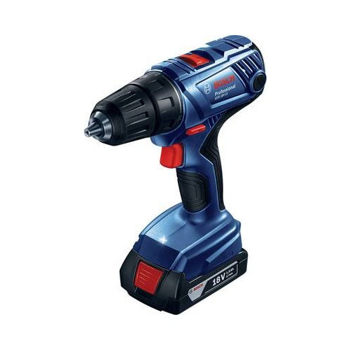 Bosch GSR 18V-21 Professional - Bohrer/Schrauber - schnurlos - 2 Geschwindigkeiten - Bohrfutterschlüssel 13 mm - 55 N·m - 2 Akkus - 18 V (06019H1008) afbeelding 1