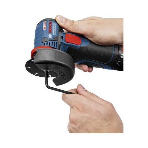 Bosch GWS 12V-76 Professional - Winkelschleifer - schnurlos - 76 mm - 2 Akkus - 10.8 - 12 V afbeelding 1