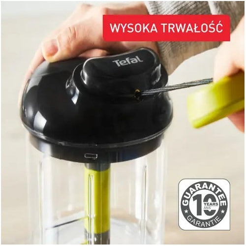 Tefal K13204 Manueller Essenszerkleinerer Schwarz - Grün - Transparent (K13204) afbeelding 5