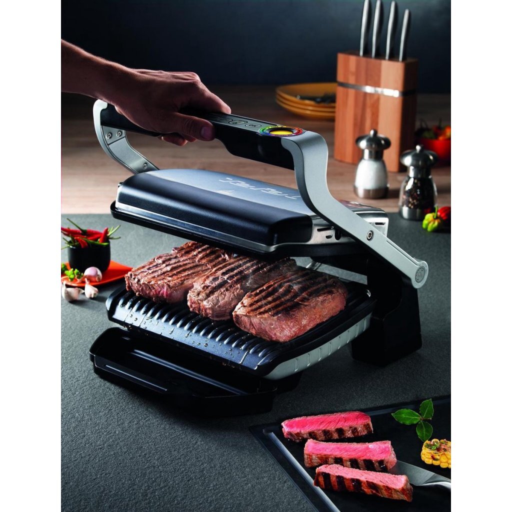 Tefal GC716D OptiGrill 2200W Stainless Steel/Black