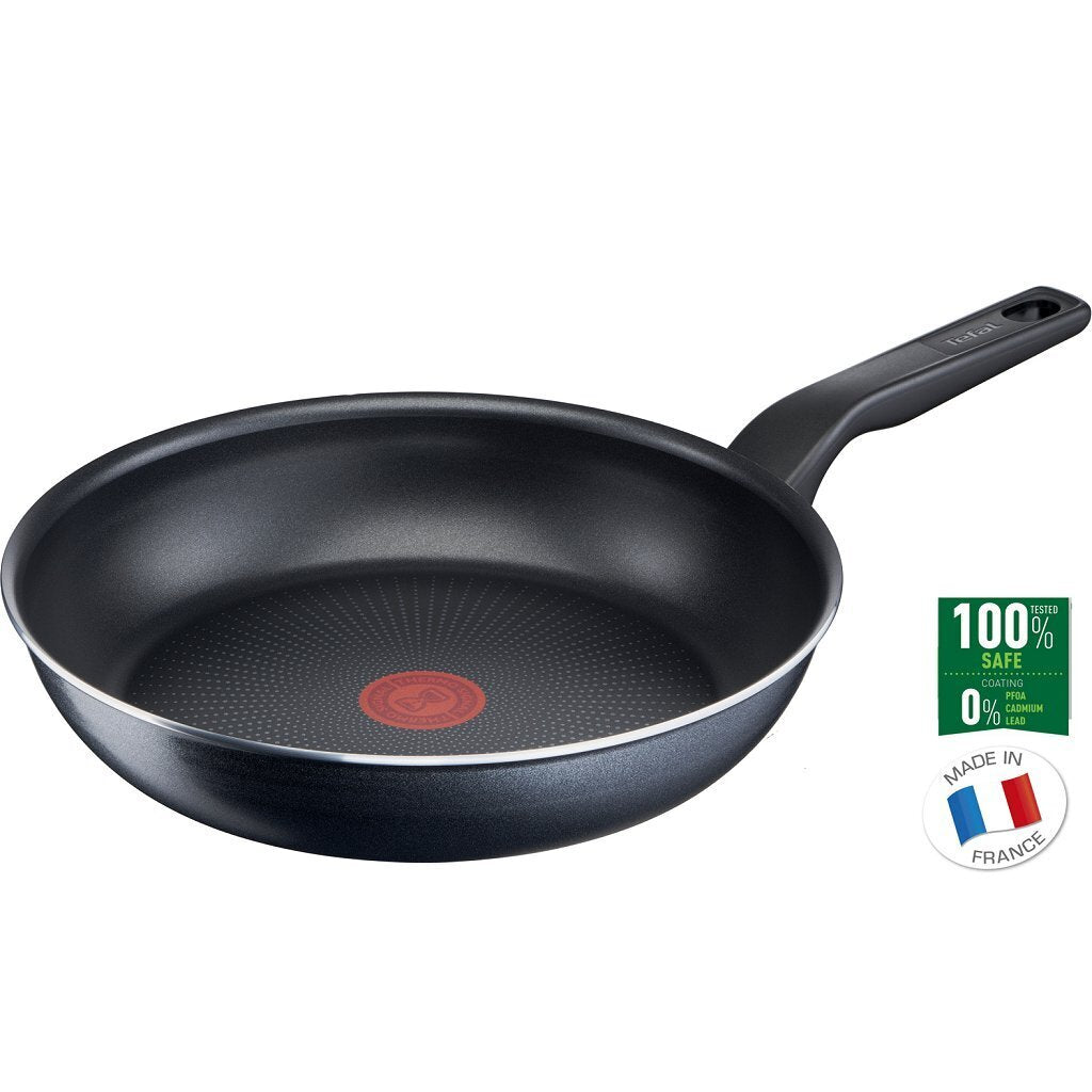 Tefal XL Force Frying Pan 32 cm Black - Durable Non-Stick Cookware for Family Meals