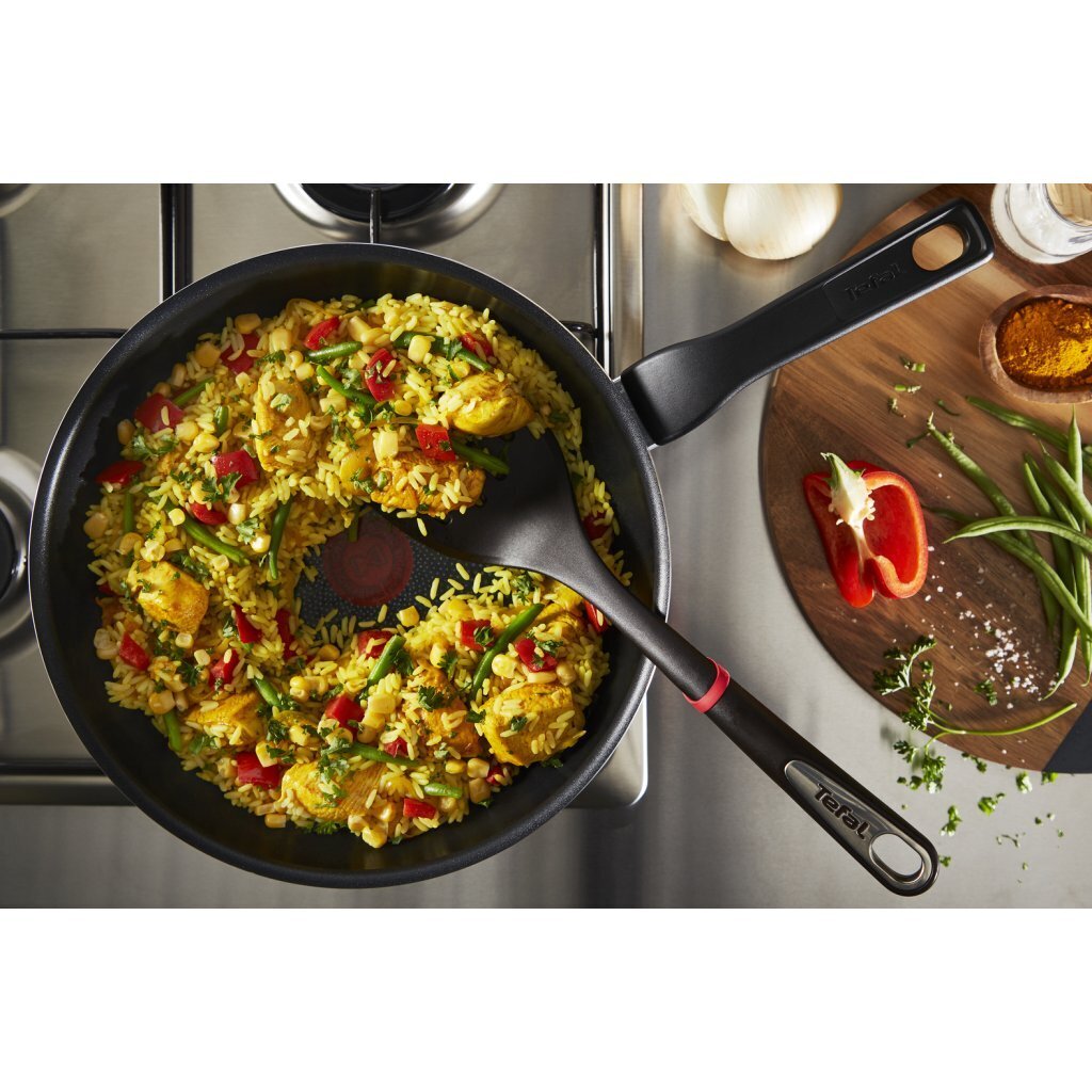 Tefal XL Force Frying Pan 32 cm Black - Durable Non-Stick Cookware for Family Meals