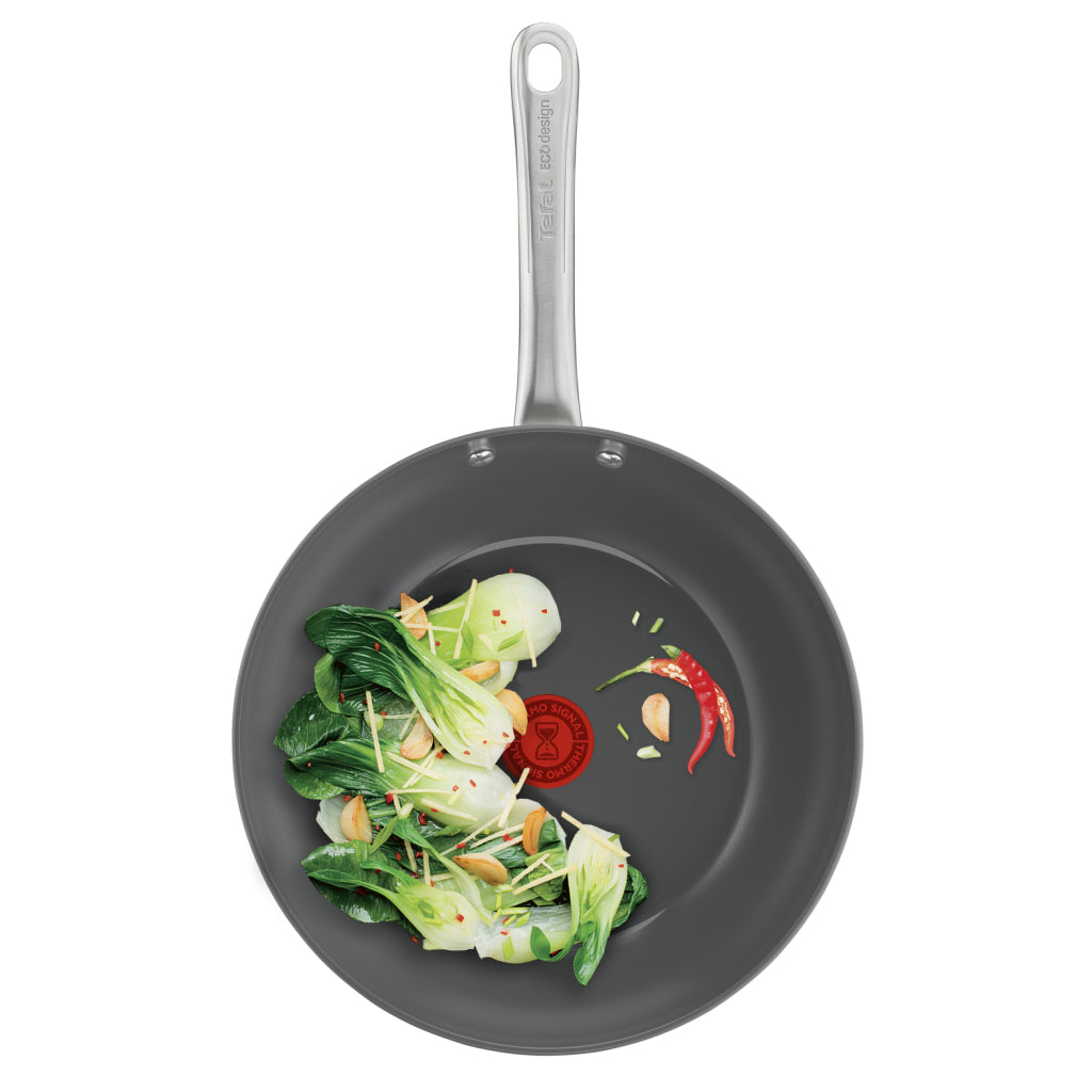 Tefal C42419 Renew+ Ceramic Wok Pan 28 cm