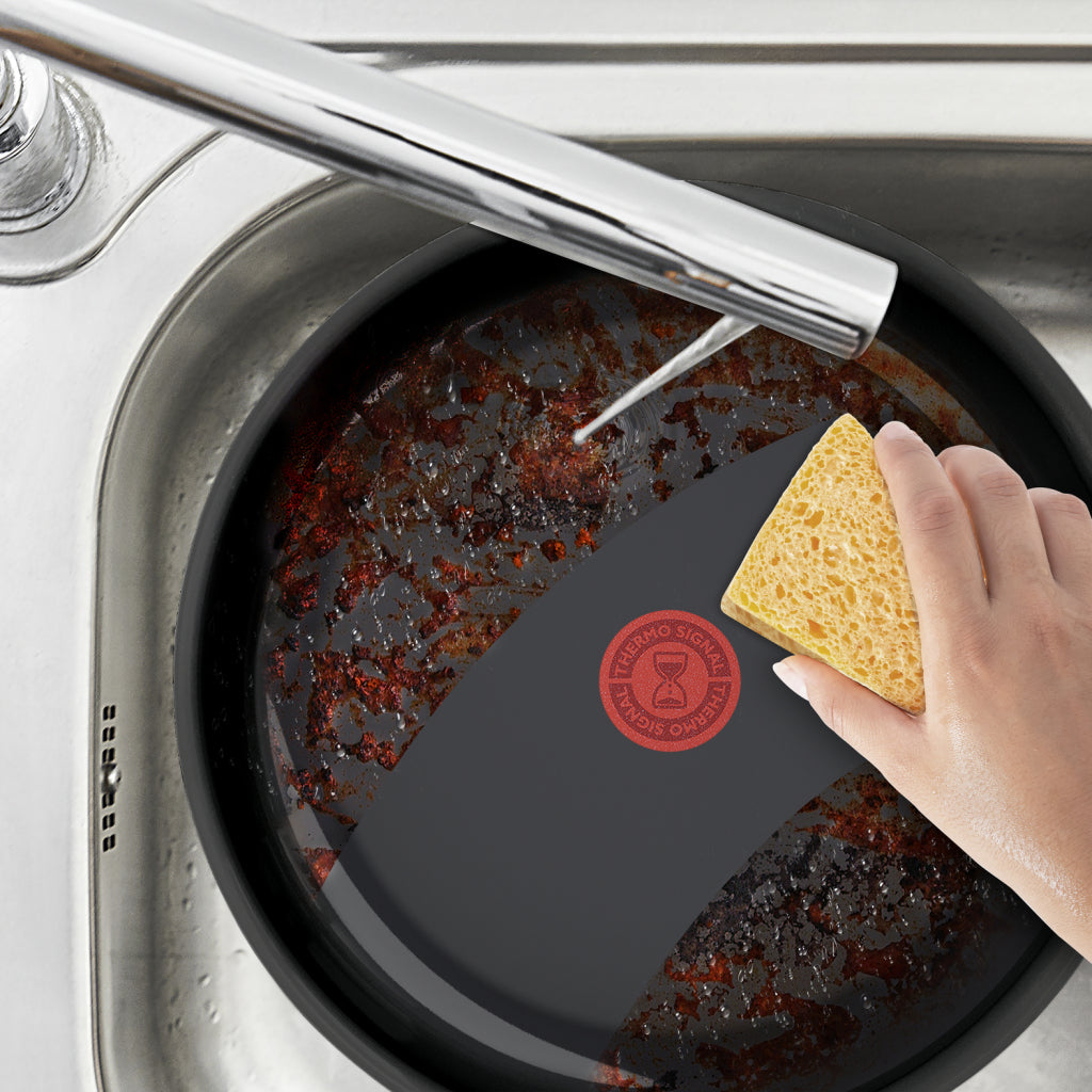 Tefal Change Black Ceramic Wok Pan 28 cm Black C47619