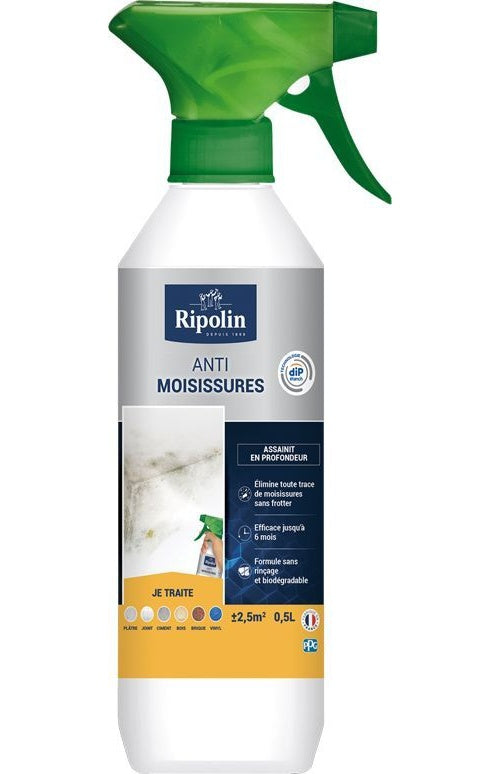 Anti-Moisissure - Incolore - Ripolin - 0,5L afbeelding 1