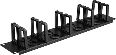 Renkforce 19 Inch Network Cabinet Cable Management 2U 360° Rotatable (RF-7116968)