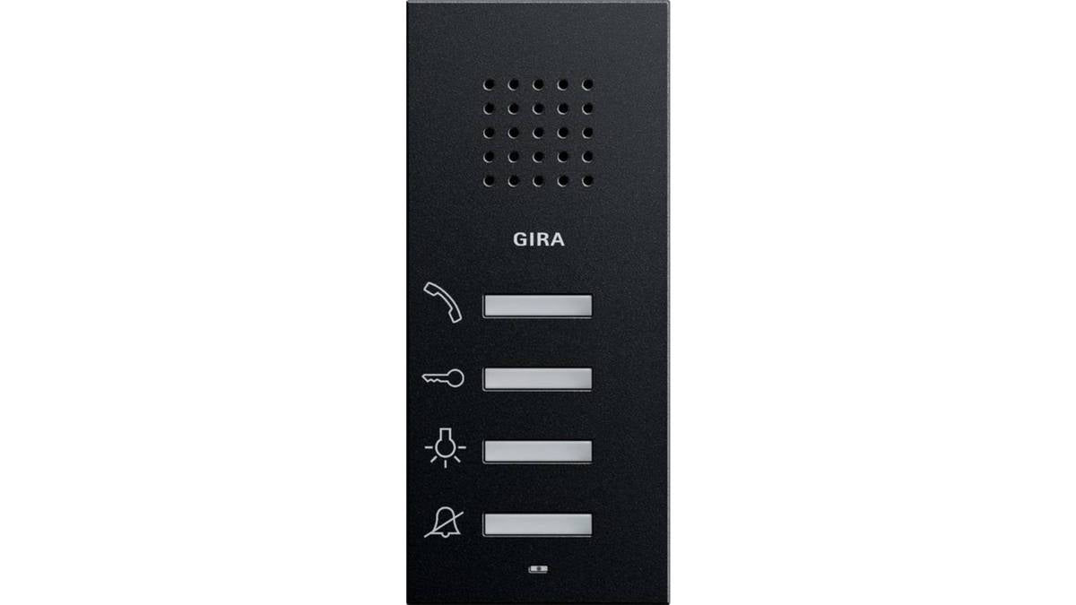 GIRA Audio Home Phone 1250005 AP System 55 - Black