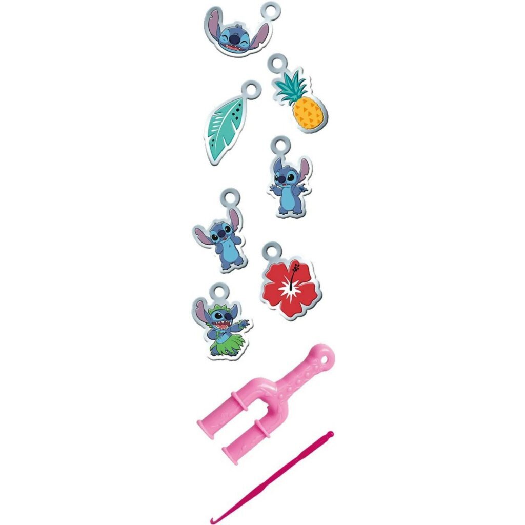 Disney Stitch 4-in-1 Jewelry Case - 2000 Beads for Bracelet Making