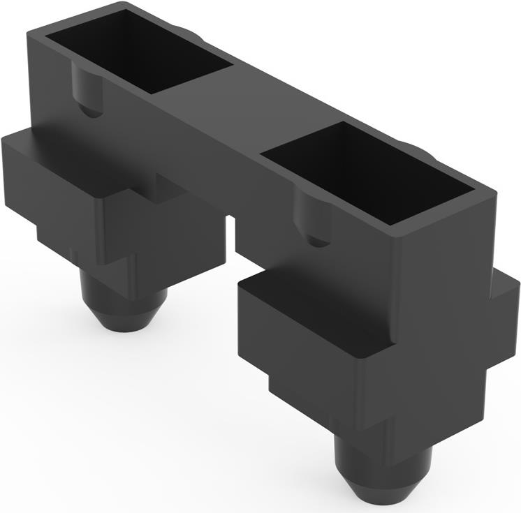 SCHROFF FIXING PIECE ART. 100 PCS for 19-inch Racks (21100476)