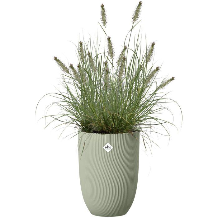 ELHO Tall Flower Pot - Sereh Tall 30 - 22 L - L 30 x W 29.5 x H 41 cm - Green