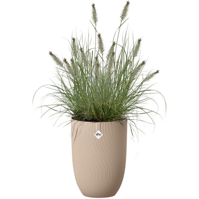 ELHO Tall Flower Pot - Sereh Tall 30 - 22 L - L 30 x W 29.5 x H 41 cm - Brown