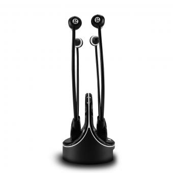 Geemarc CL 7370-2 Duo-Pack TV Headphones (CL7370-2_BLK_VDE)