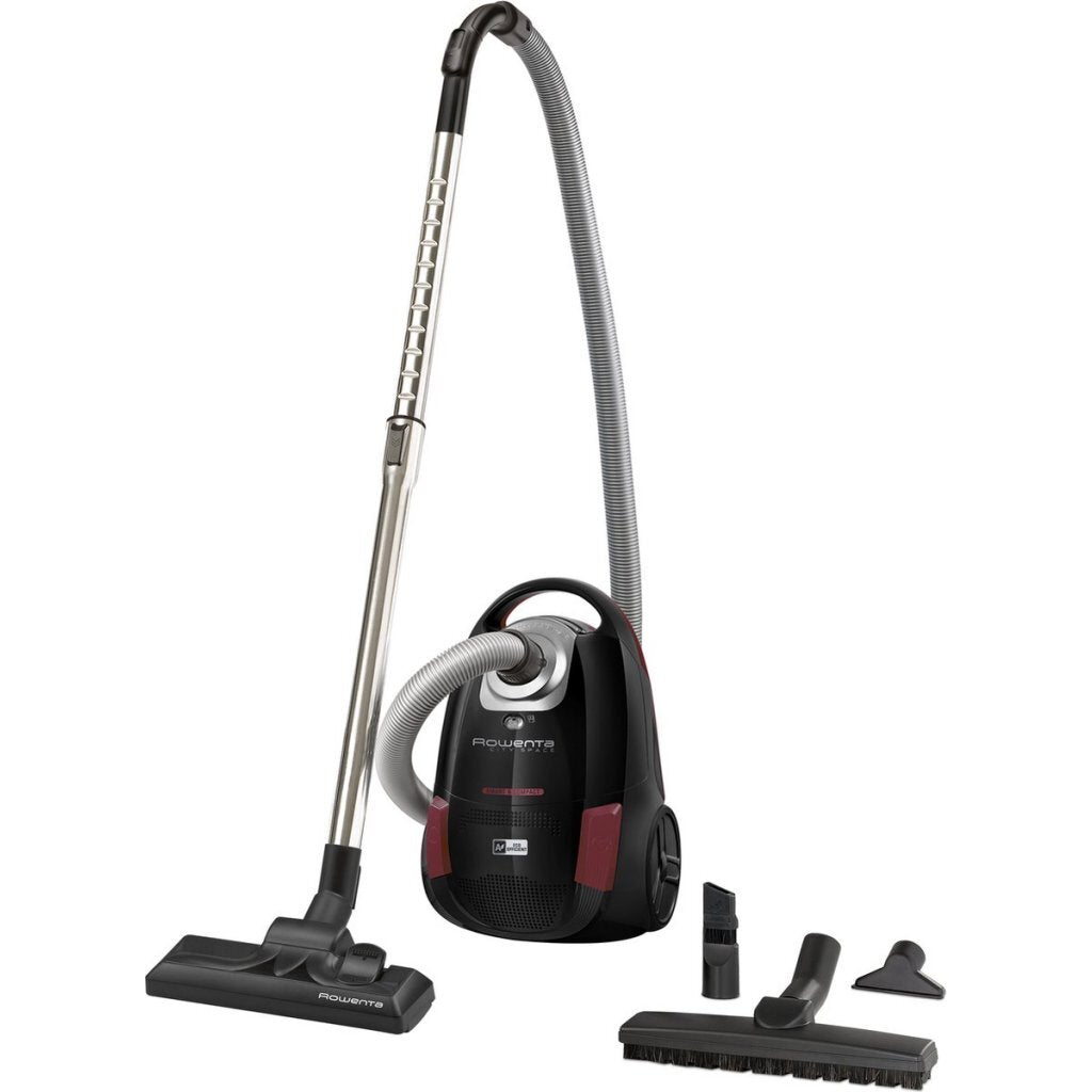Rowenta RO2669 City Space Vacuum Cleaner 750W Black/Red