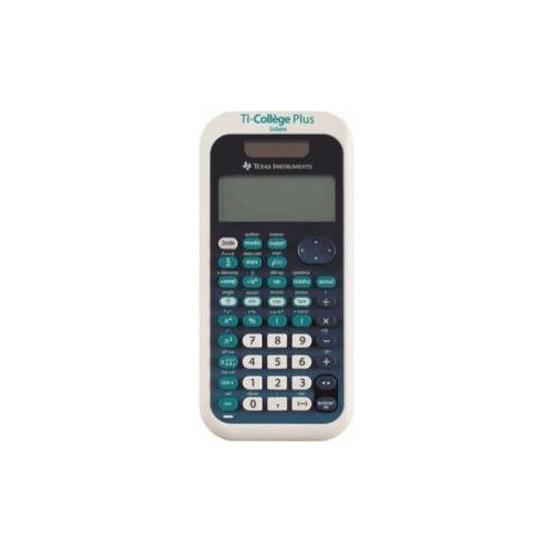 Texas Instruments TI College PLUS Tasche Wissenschaftlicher Taschenrechner Schwarz - Blau - Weiß (TI COLLEGE PLUS) afbeelding 1