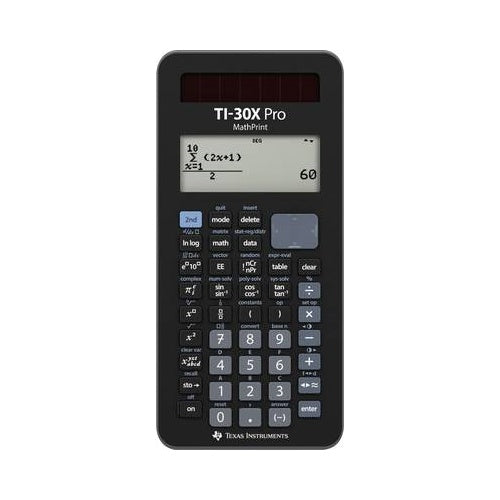 TI-30X Pro MathPrint (30XPROMP/TBL/2E5 194) afbeelding 1